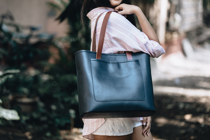 The Founders Tote | | Albert Tusk Leather Goods Online
