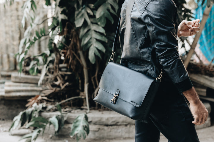 The Wanderers Satchel | Leather Messenger Bag | Albert Tusk Leather Goods Online