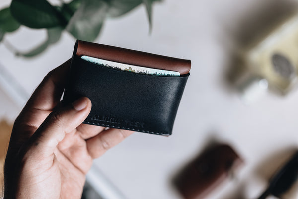 Albert Tusk | The Compact Wallet | Minimalist Leather Wallet