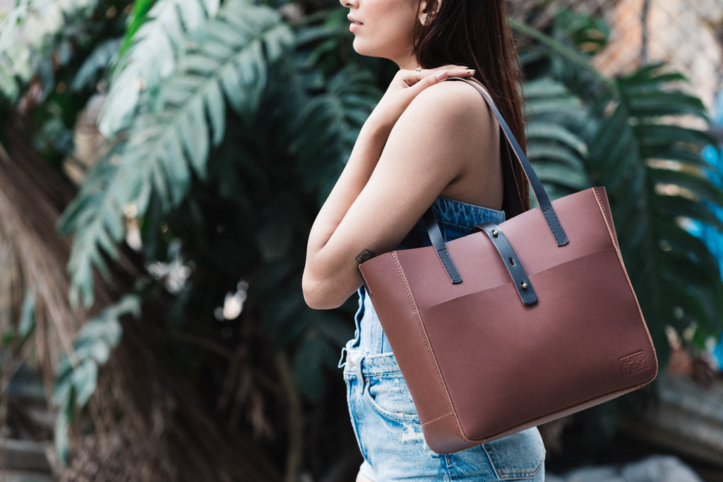 Albert Tusk | Leather Tote Bags | Everyday Totes Online