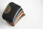 The Signature Snap-On | Blue Leather Wallet | Albert Tusk Leather Goods Online