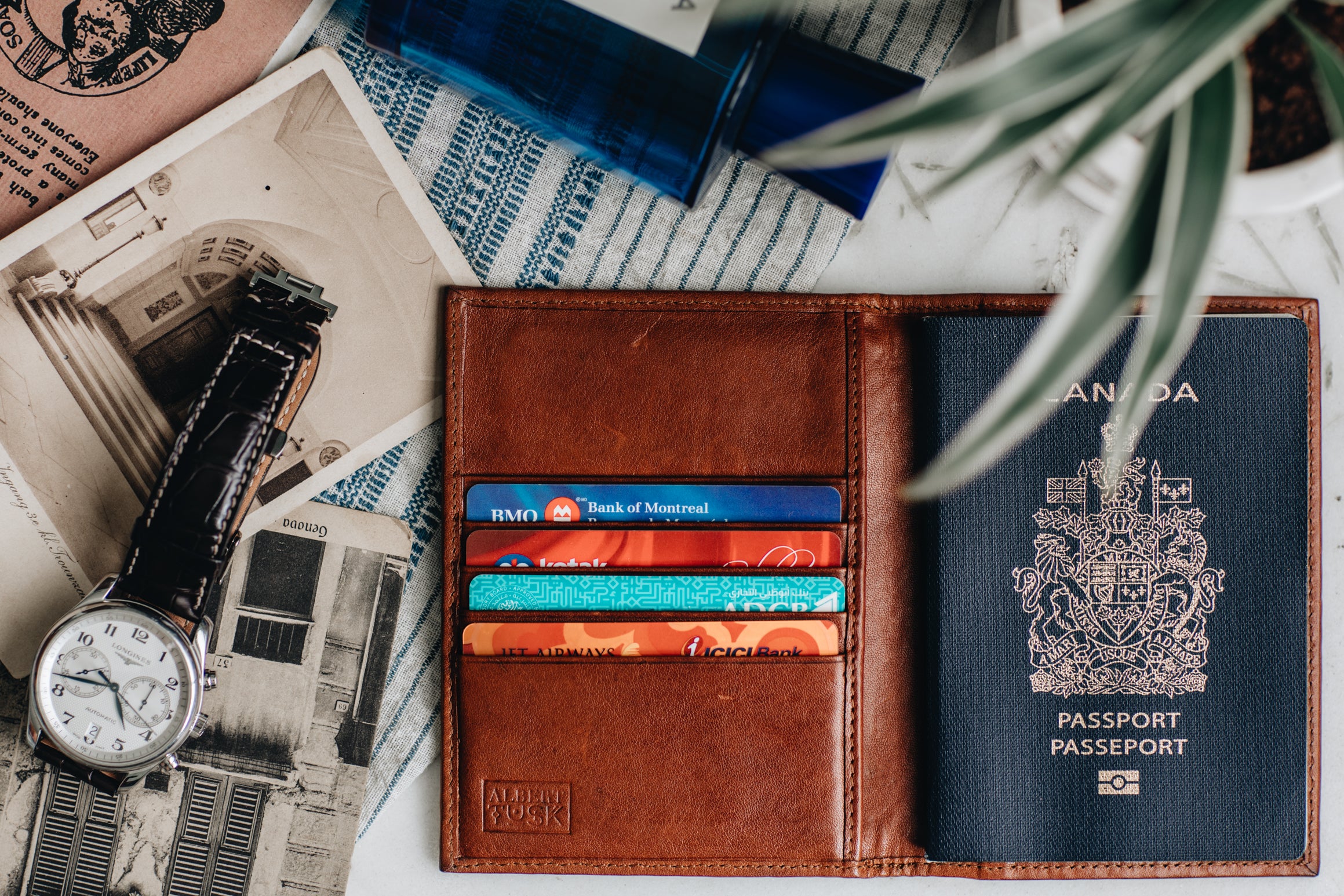 Albert Tusk | The Passport Holder | Leather Passport Holder Online