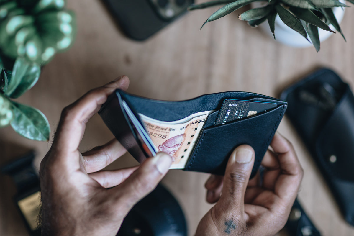 The Bare Bifold | Leather Wallet | Albert Tusk Leather Goods Online
