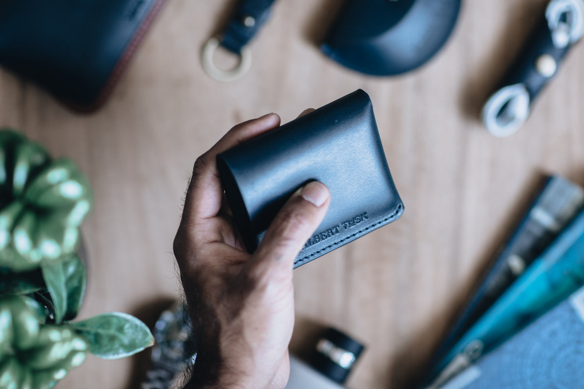 The Bare Bifold | Leather Wallet | Albert Tusk Leather Goods Online