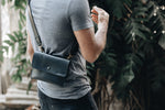 The Flip-Top Sling | The Founders Crossbody | Albert Tusk Leather Goods Online