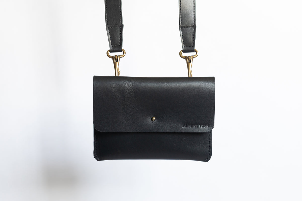 The Flip-Top Sling | The Founders Crossbody | Albert Tusk Leather Goods Online