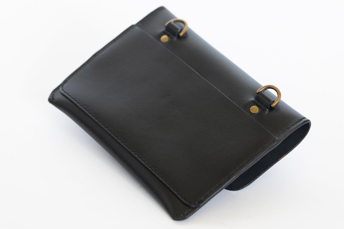 The Flip-Top Sling | The Founders Crossbody | Albert Tusk Leather Goods Online