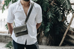 The Flip-Top Sling | The Founders Crossbody | Albert Tusk Leather Goods Online