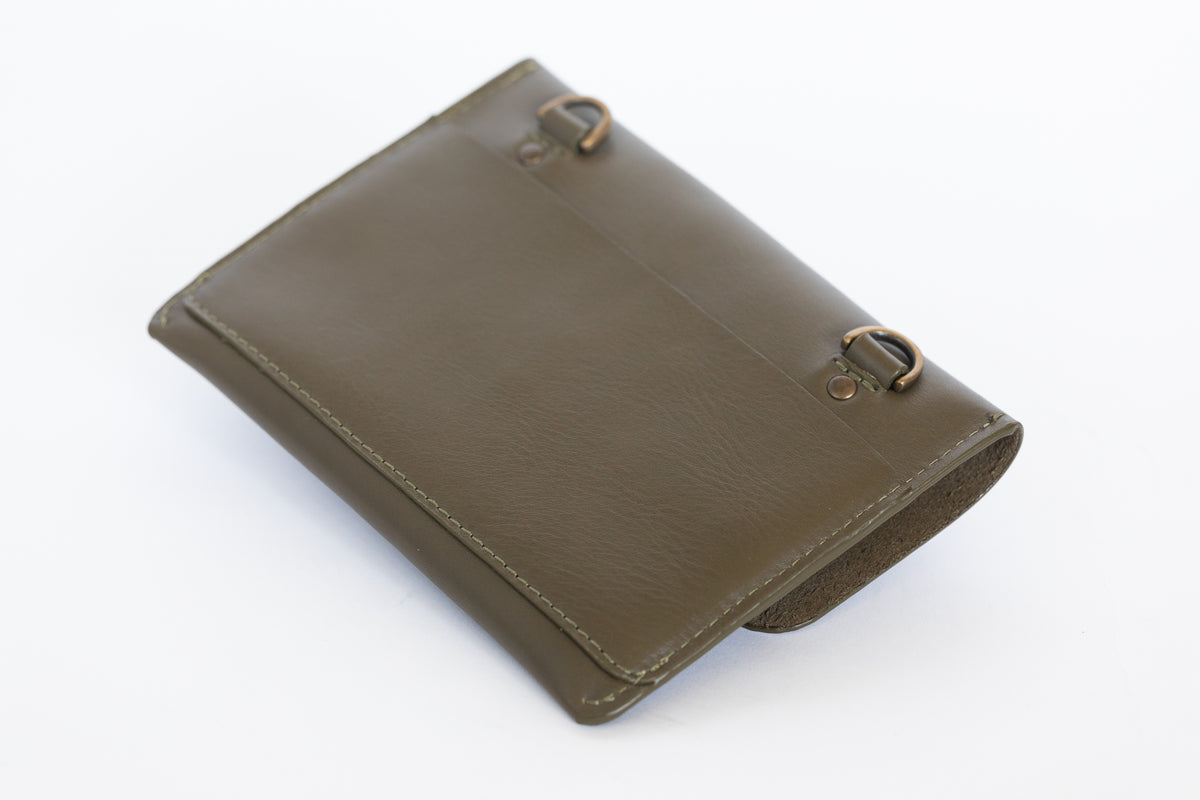 The Flip-Top Sling | The Founders Crossbody | Albert Tusk Leather Goods Online