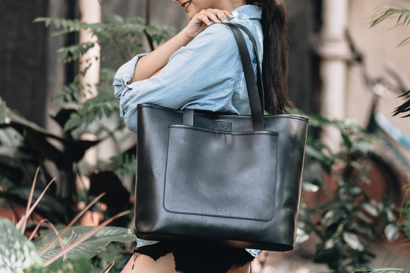 The Founders Tote |  | Albert Tusk Leather Goods Online