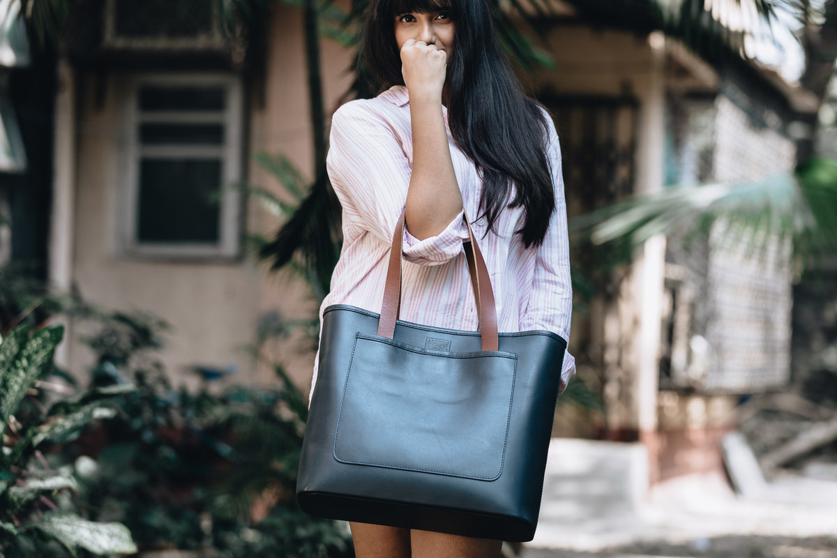 The Founders Tote |  | Albert Tusk Leather Goods Online