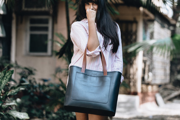 The Founders Tote |  | Albert Tusk Leather Goods Online