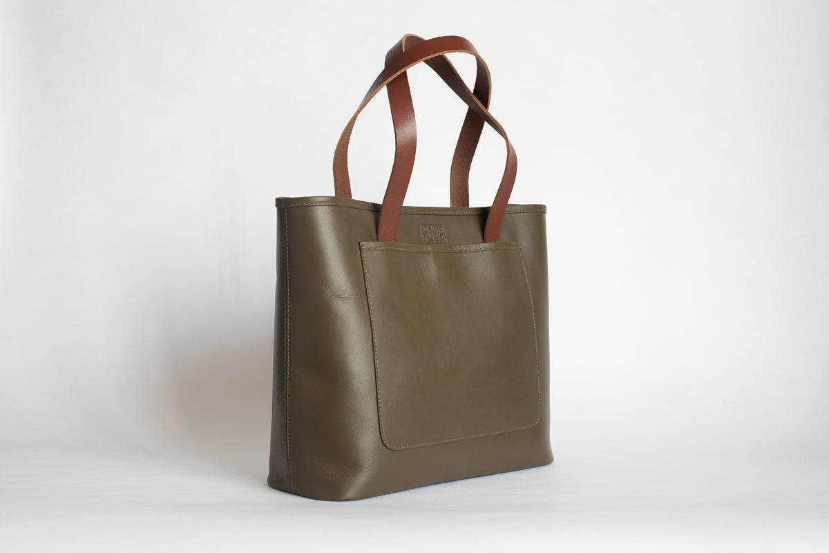 The Founders Tote |  | Albert Tusk Leather Goods Online