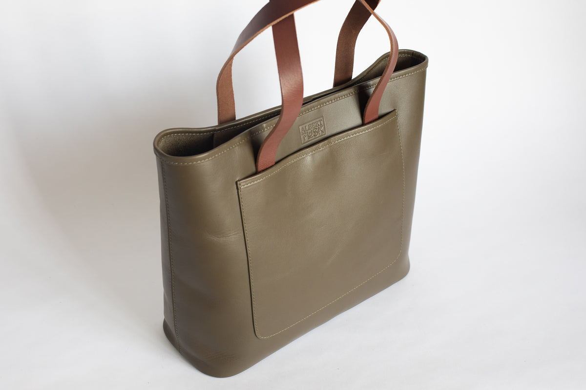 The Founders Tote |  | Albert Tusk Leather Goods Online