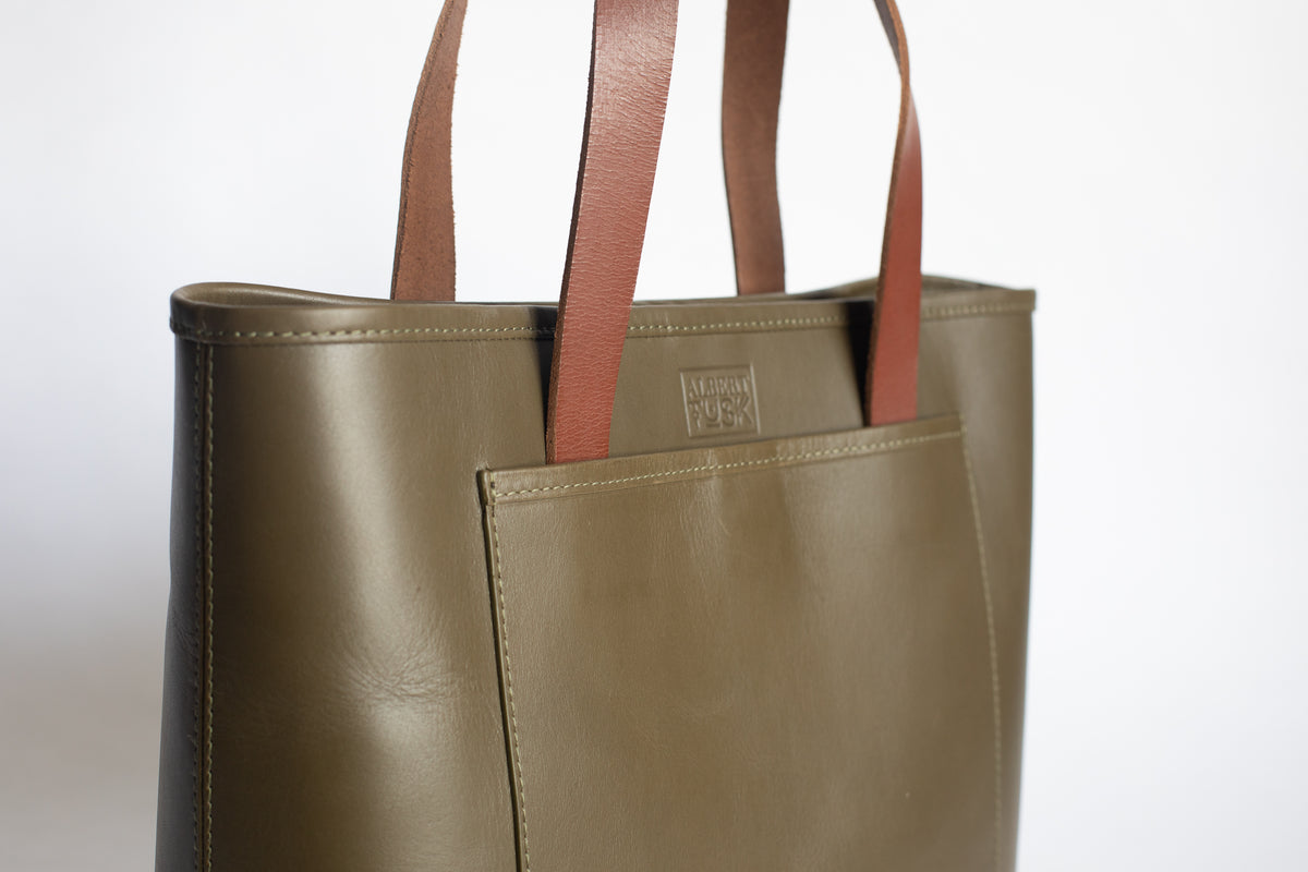 The Founders Tote |  | Albert Tusk Leather Goods Online