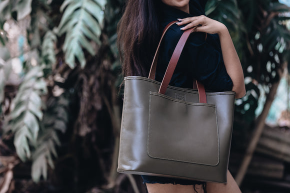 The Founders Tote |  | Albert Tusk Leather Goods Online