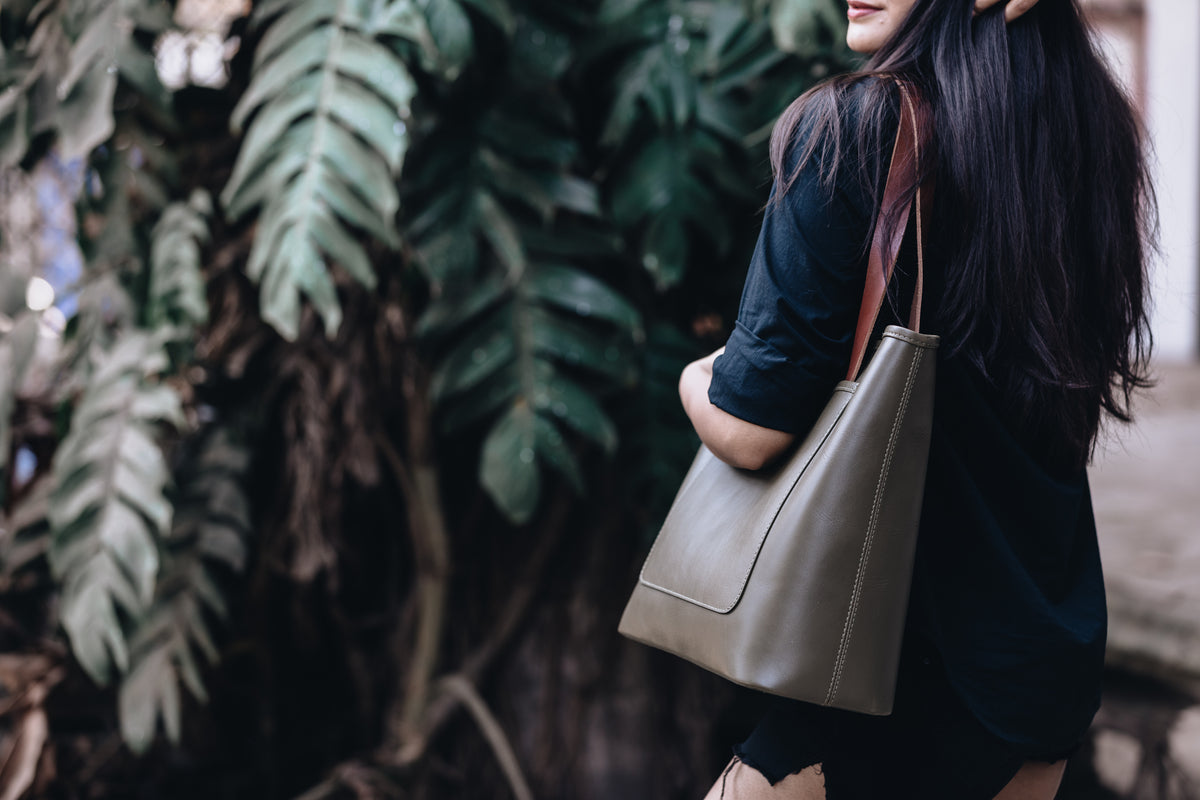 The Founders Tote |  | Albert Tusk Leather Goods Online