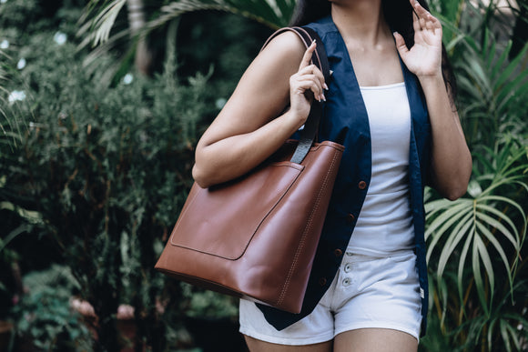 The Founders Tote |  | Albert Tusk Leather Goods Online