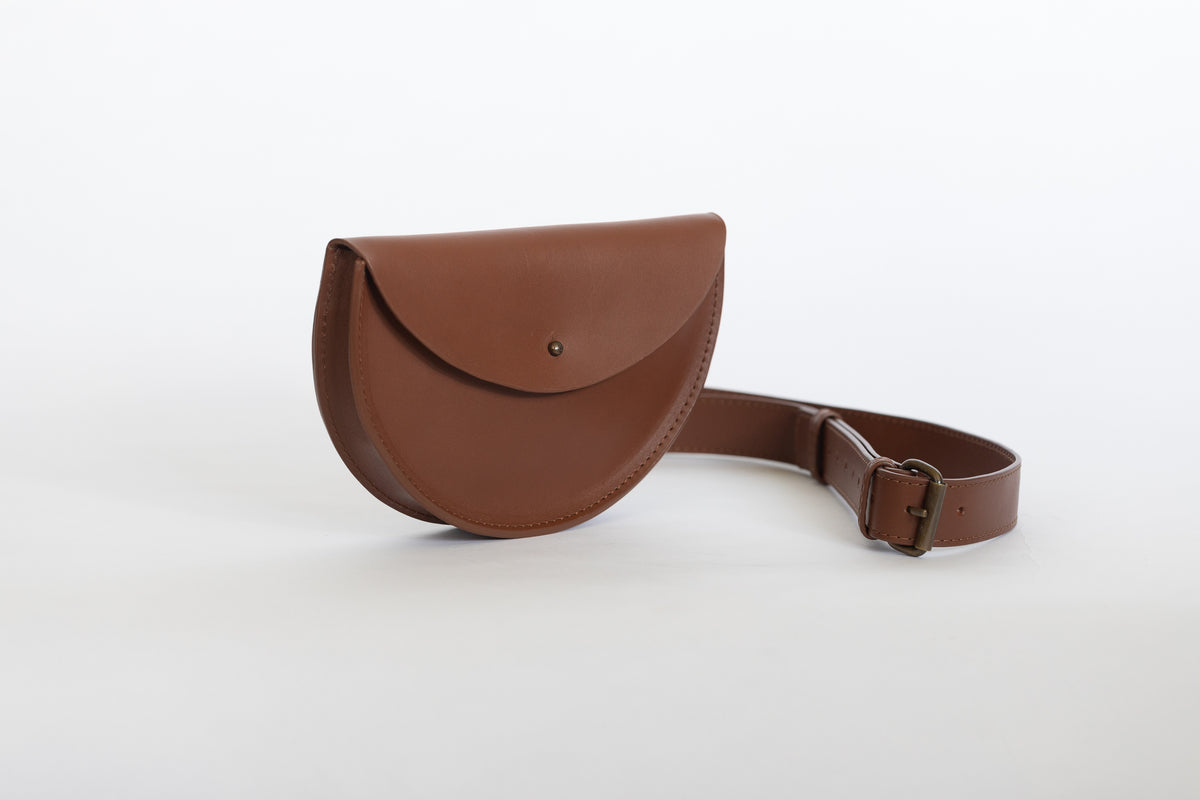 The Half-Moon Sling | The Founders Crossbody | Albert Tusk Leather Goods Online