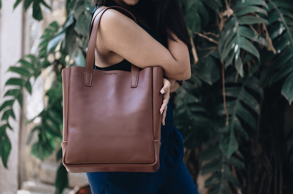 The High Tote |  | Albert Tusk Leather Goods Online