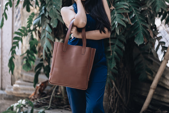 The High Tote |  | Albert Tusk Leather Goods Online