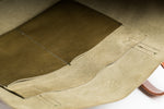 The Large Tote | Green Leather Tote Bag | Albert Tusk Leather Goods Online