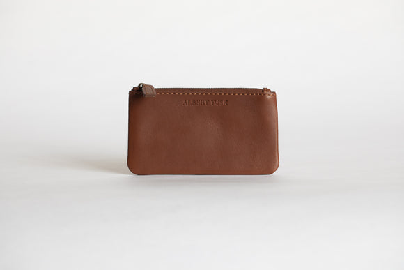 The Little Pouch | Tan Leather Pouch | Albert Tusk Leather Goods Online
