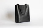 The Medium Tote | Black Leather Tote Bag | Albert Tusk Leather Goods Online
