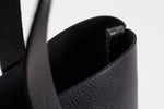 The Medium Tote | Black Leather Tote Bag | Albert Tusk Leather Goods Online