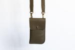 The Mobile Carrier | The Founders Crossbody | Albert Tusk Leather Goods Online