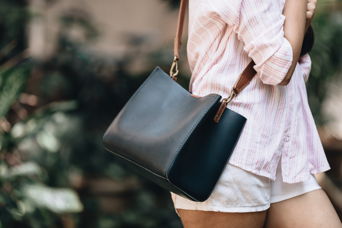The Open Crossbody | The Open Crossbody | Albert Tusk Leather Goods Online