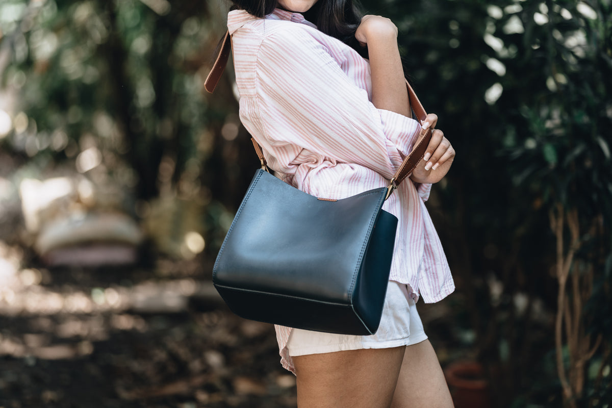 The Open Crossbody | The Open Crossbody | Albert Tusk Leather Goods Online