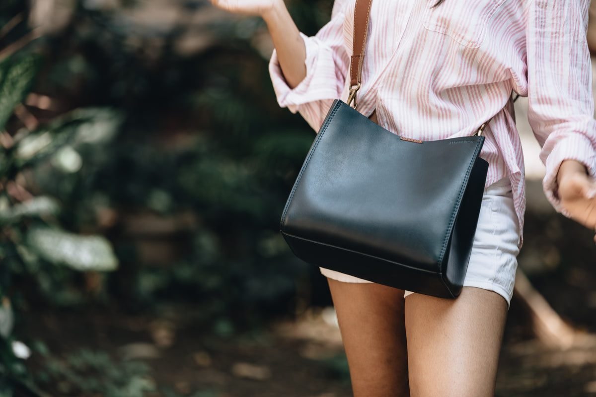 The Open Crossbody | The Open Crossbody | Albert Tusk Leather Goods Online