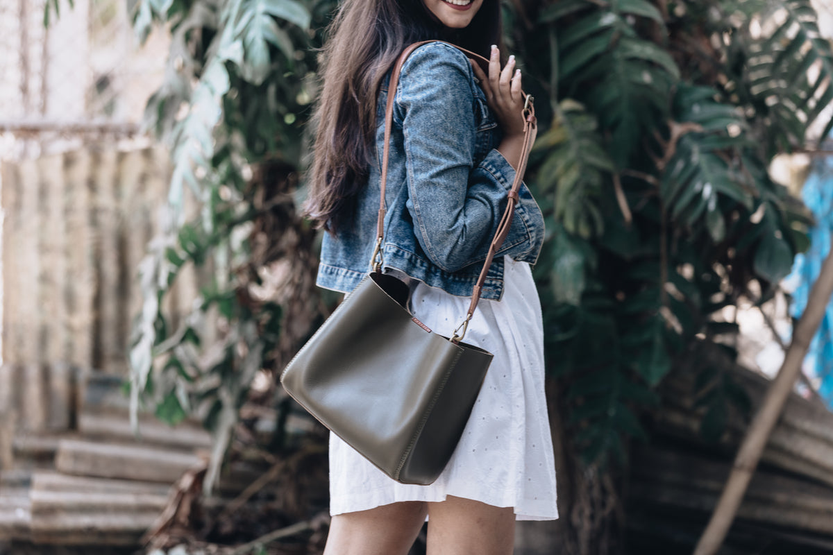 The Open Crossbody | The Open Crossbody | Albert Tusk Leather Goods Online