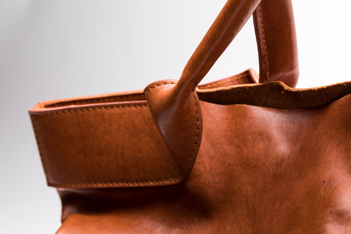 The Oversized Tote | Oversized Tan Leather Tote | Albert Tusk Leather Goods Online