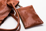 The Oversized Tote | Oversized Tan Leather Tote | Albert Tusk Leather Goods Online