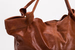 The Oversized Tote | Oversized Tan Leather Tote | Albert Tusk Leather Goods Online