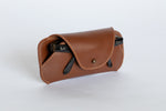 The Sunglass Sleeve | Tan Leather Pouch | Albert Tusk Leather Goods Online