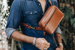 The Founders Crossbody | The Founders Crossbody | Albert Tusk Leather Goods Online