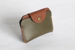The Signature Snap-On | Blue Leather Wallet | Albert Tusk Leather Goods Online