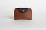 The Signature Snap-On | Blue Leather Wallet | Albert Tusk Leather Goods Online
