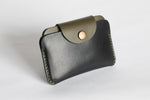 The Signature Snap-On | Blue Leather Wallet | Albert Tusk Leather Goods Online