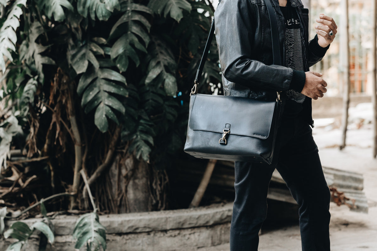 The Wanderers Satchel | Leather Messenger Bag | Albert Tusk Leather Goods Online
