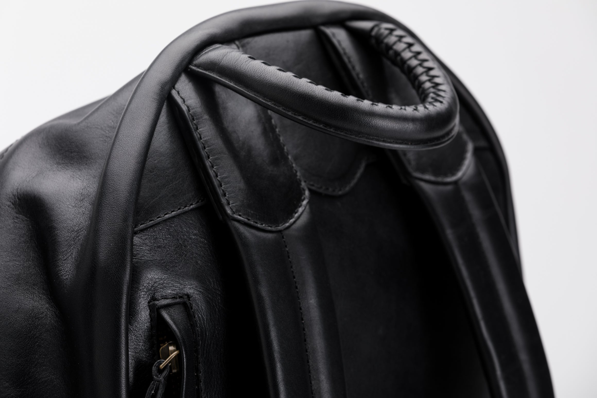 The Founders Backpack | Black Leather Backpack | Albert Tusk Leather Goods Online