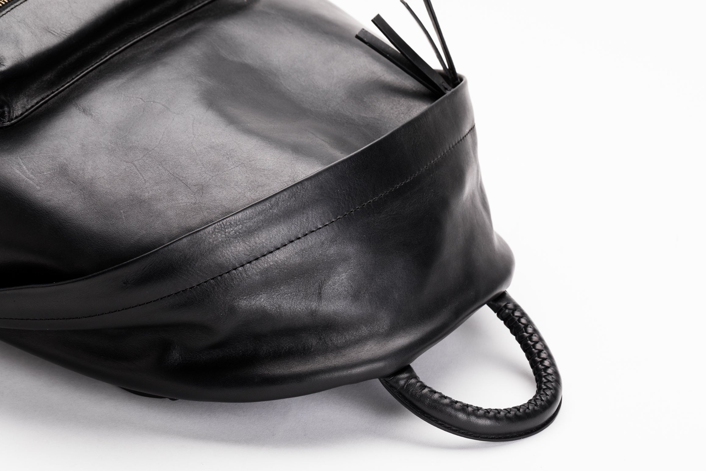 The Founders Backpack | Black Leather Backpack | Albert Tusk Leather Goods Online