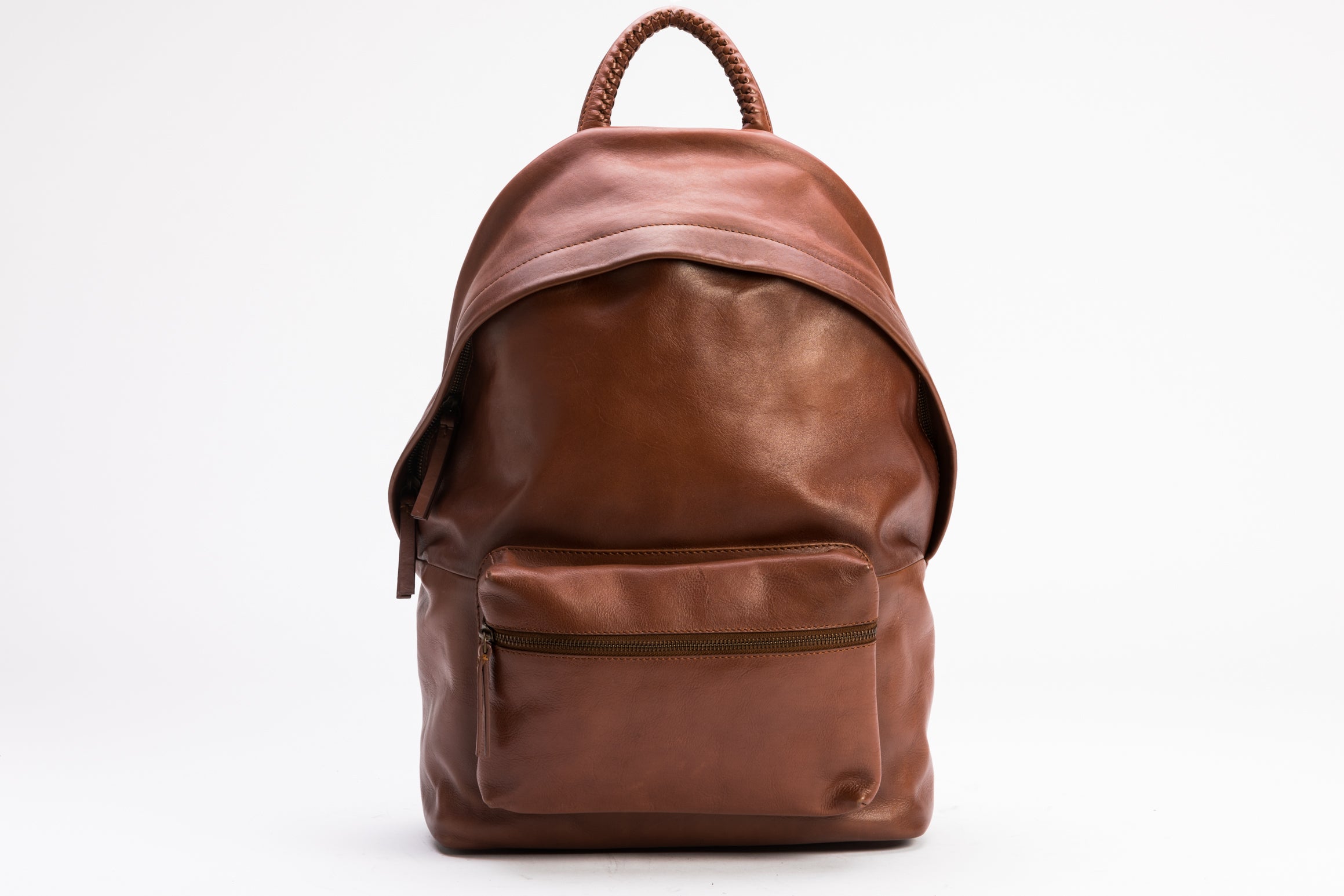 Leather Backpack/Rucksack Tan | Thomas Bird | tblon.com