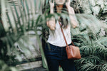 The Classic Sling | Tan Classic Sling | Albert Tusk Leather Goods Online