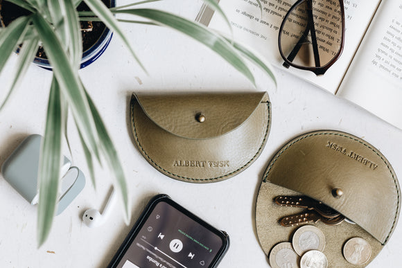 The Coin Pouch | Coin Pouch | Albert Tusk Leather Goods Online