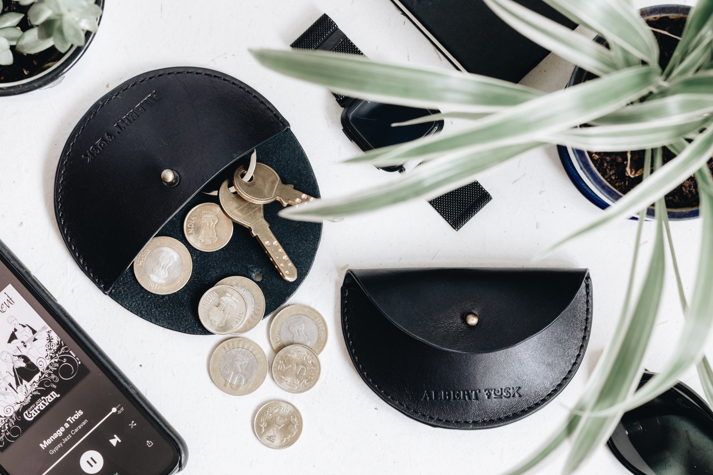 The Coin Pouch | Coin Pouch | Albert Tusk Leather Goods Online
