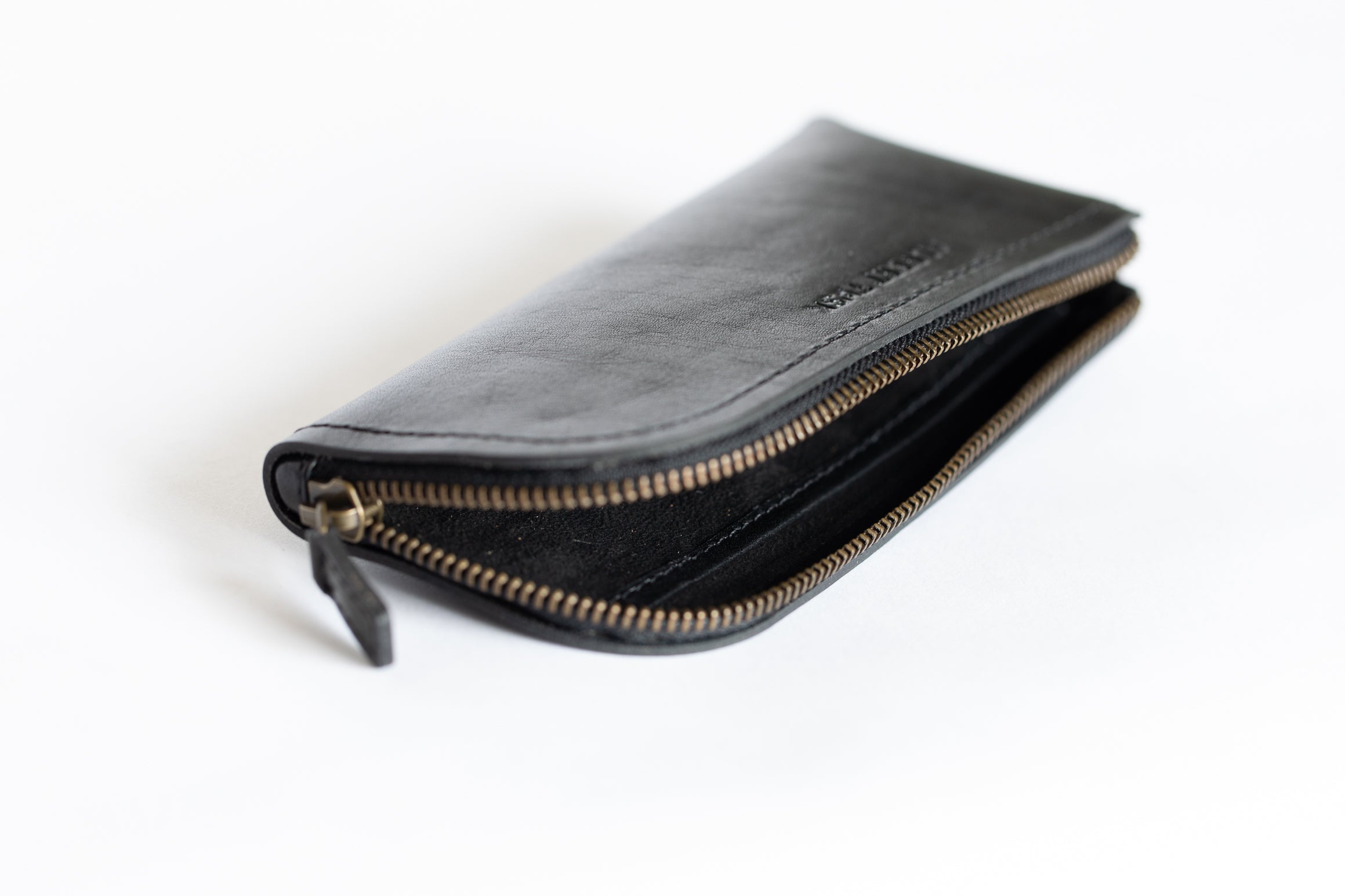 The Daily Pouch | Black Leather Pouch | Albert Tusk Leather Goods Online